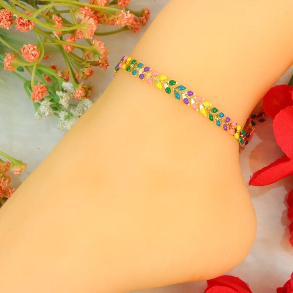 "New Beautiful Design Anklet for Women/Girls, Gift, A646 - Picture 3 of 10